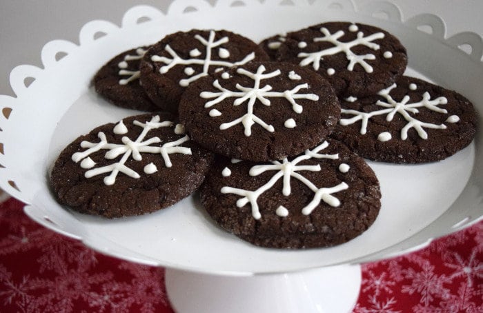 Christmas baking plan: plate of Pennsylvania Dutch Cocoa Cookies