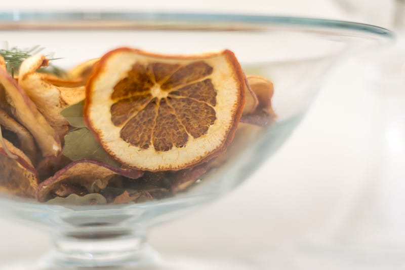 Bowl of Simmering Potpourri...makes your home smell like fall and perfect for gifting.