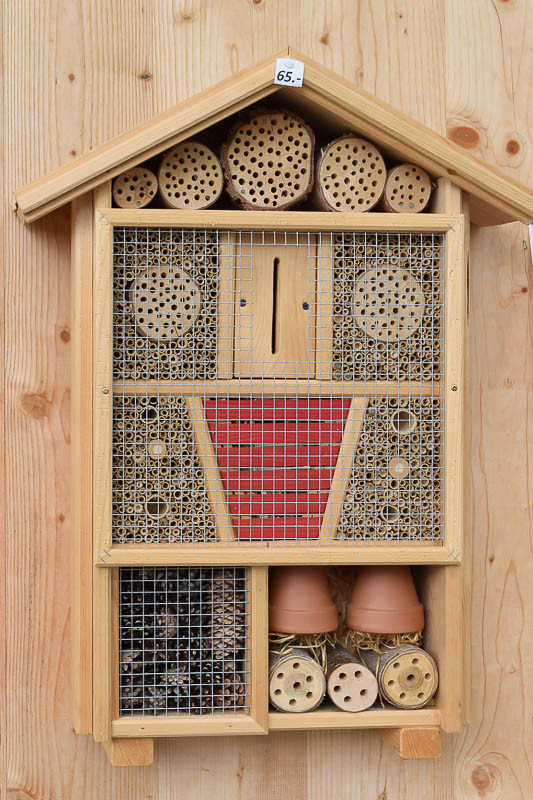 Insect hotel in Sisi Park, Bad Ischl, Austria