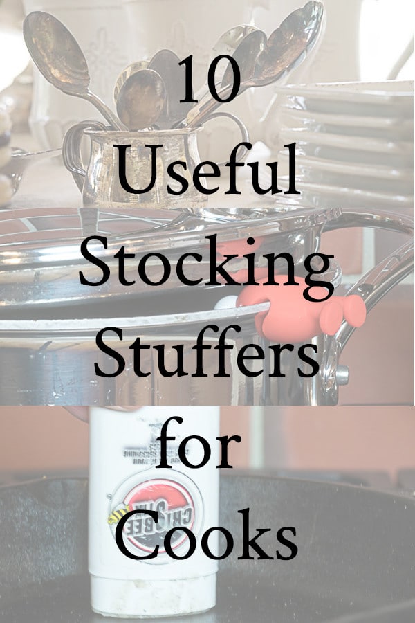 Pin Image for Stocking Stuffer Gift Ideas for Cooks are so very useful and will be most appreciated. 